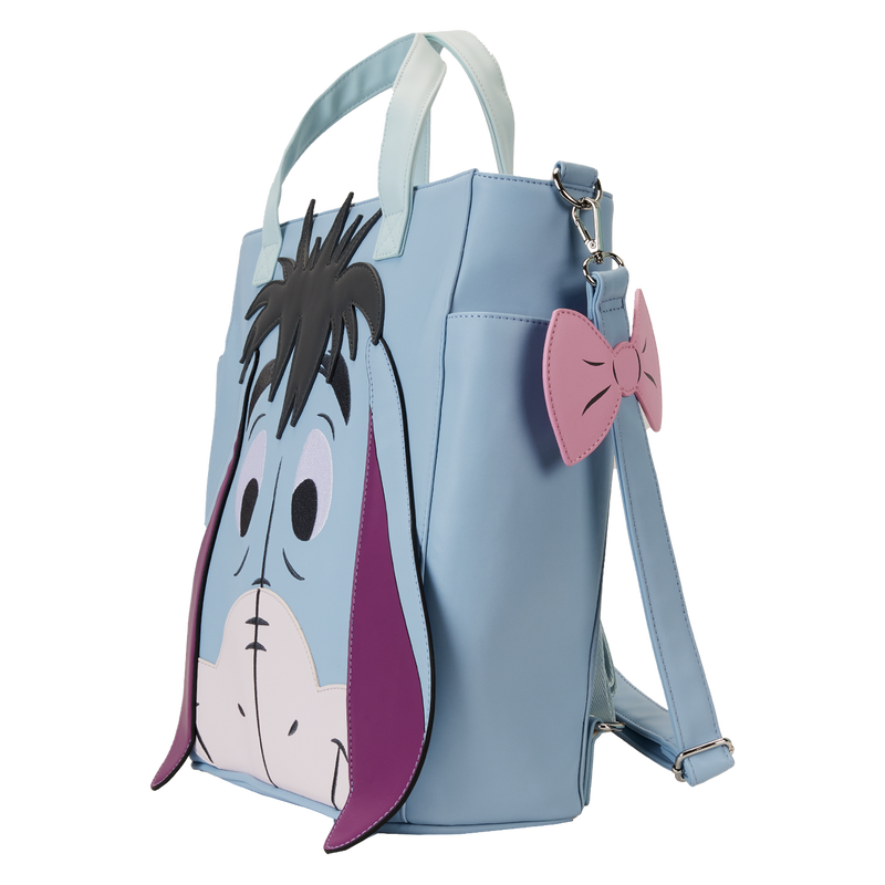 Winnie the Pooh Eeyore Convertible Backpack x26 Tote Bag