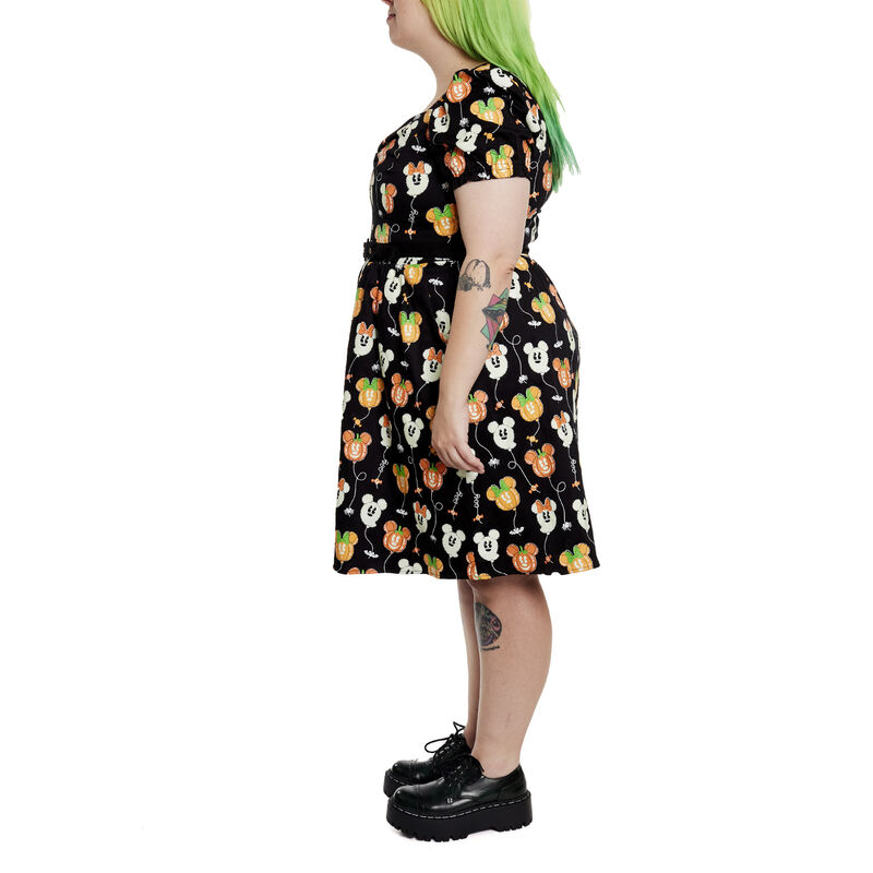 Stitch Shoppe Minnie Mouse Pumpkin Balloon Allison Dress