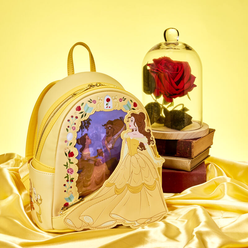 Beauty and the Beast Princess Series Lenticular Mini Backpack
