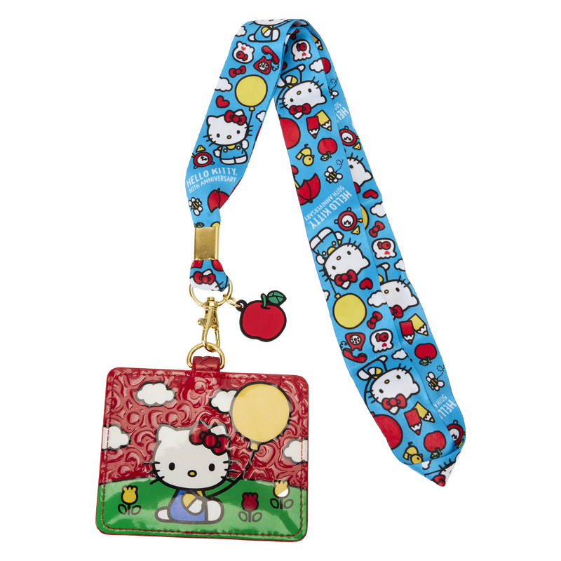 Sanrio Hello Kitty 50th Anniversary Lanyard With Card Holder