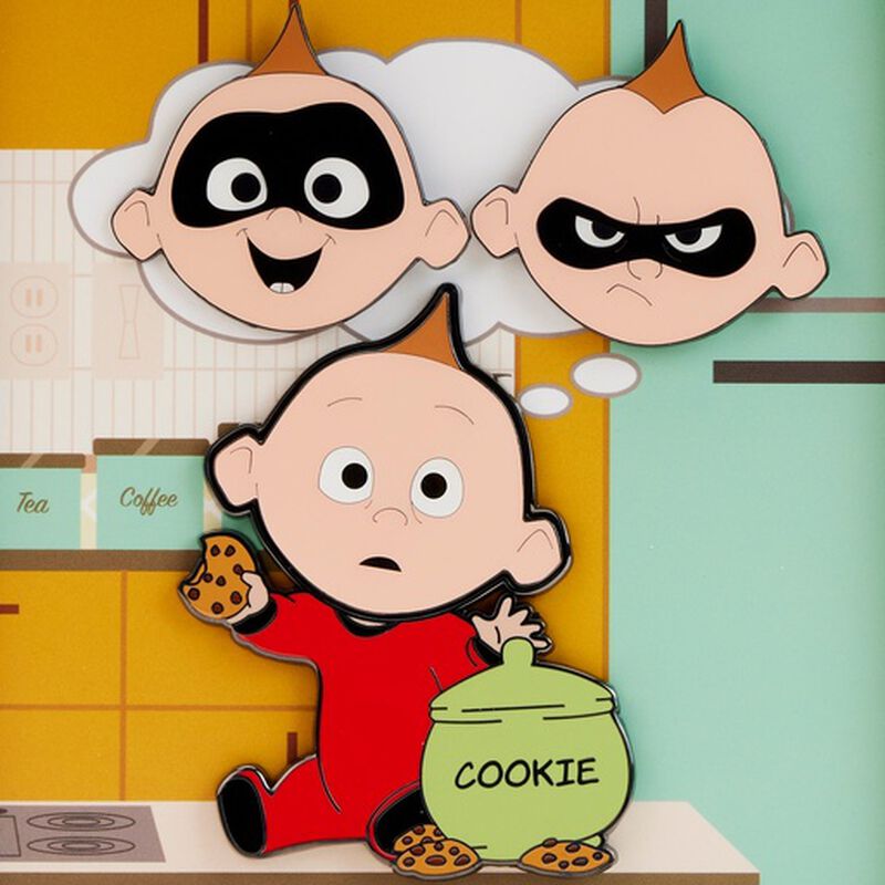 The Incredibles Jack Jack Mixed Emotions Pin Set