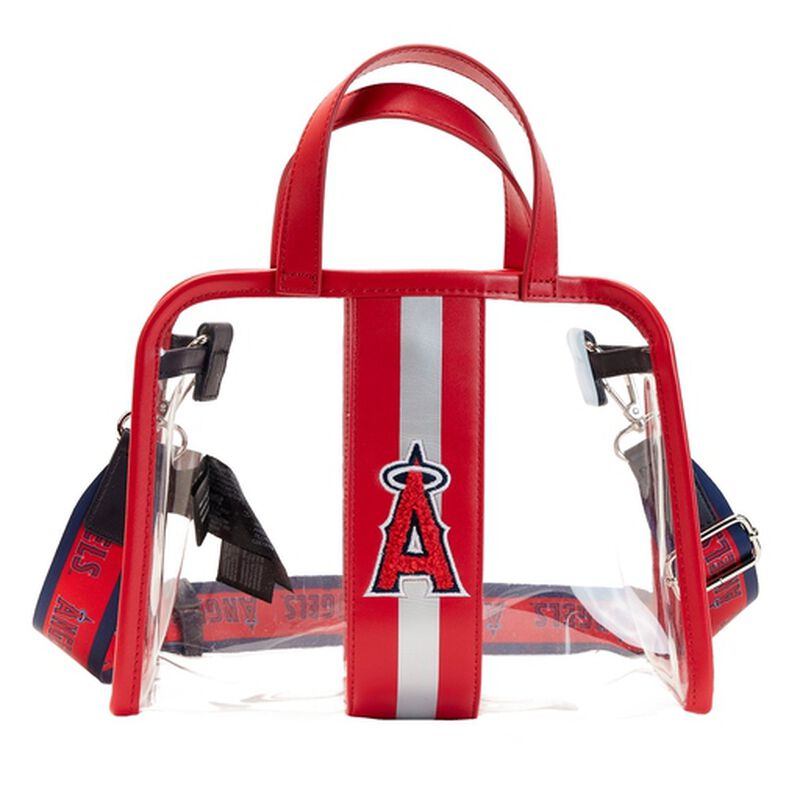 MLB LA Angels Stadium Crossbody Bag with Pouch