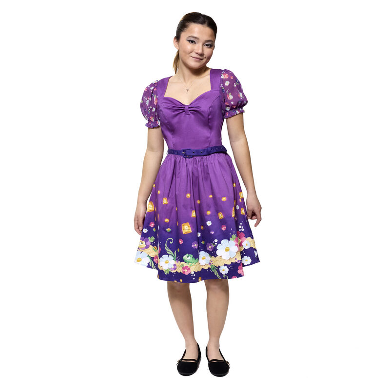 Stitch Shoppe Rapunzel Floral Lantern Allison Dress