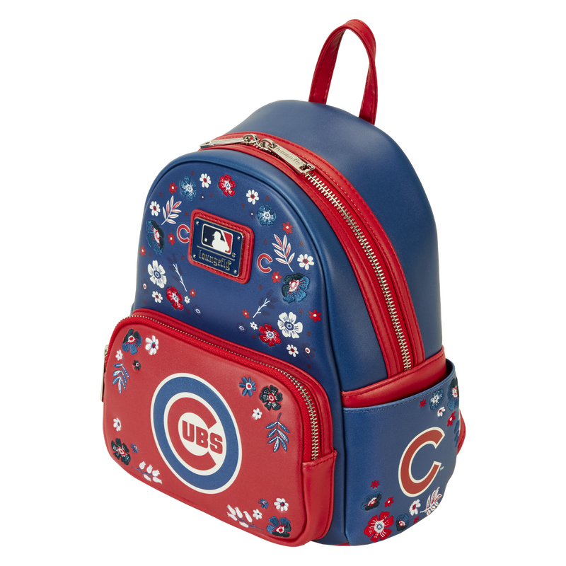 MLB Chicago Cubs Floral Mini Backpack