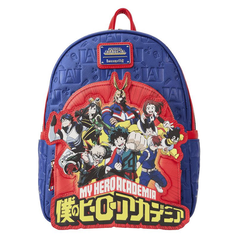 My Hero Academia Group Debossed Logo Mini Backpack