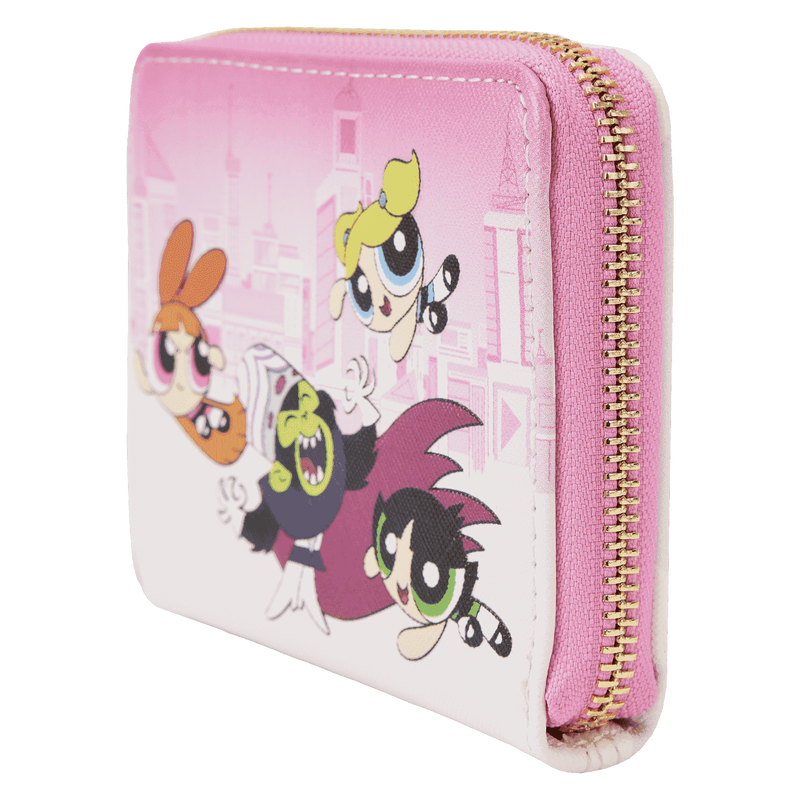 Powerpuff Girls Vs Mojo Jojo Zip Around Wallet