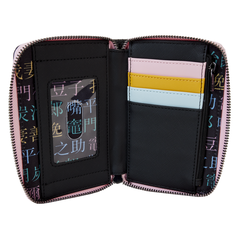 Demon Slayer Heroes Group Zip Around Wallet