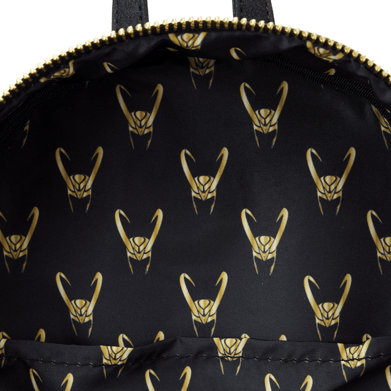 Marvel Metallic Loki Cosplay Mini Backpack