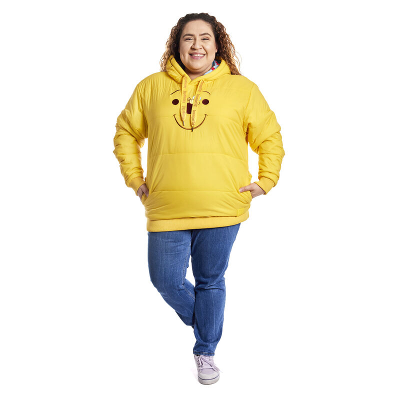 Winnie the Pooh Rainy Day Cosplay Puffer Unisex Hoodie