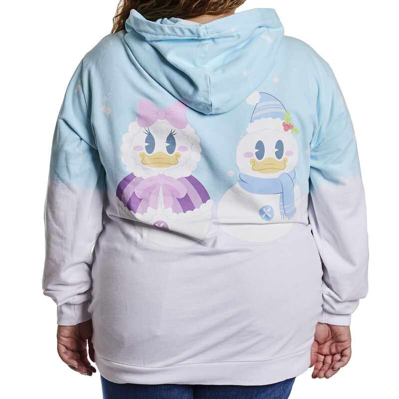 Mickey x26 Minnie Pastel Snowman Unisex Hoodie