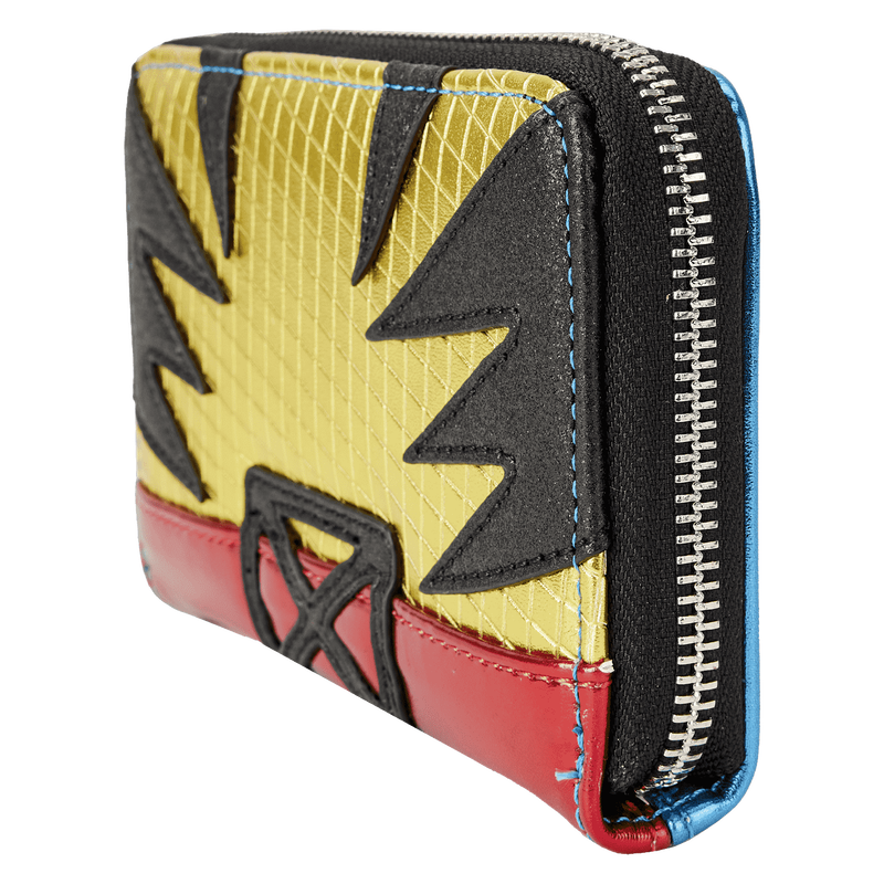 Marvel Metallic X-Men Wolverine Cosplay Zip Around Wallet