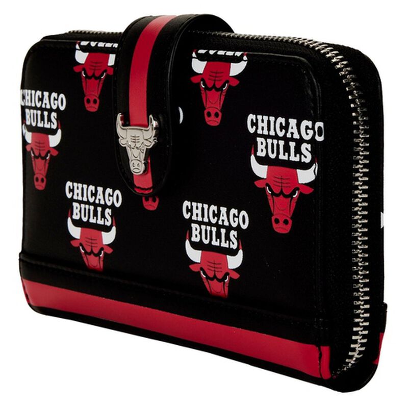 NBA Chicago Bulls Logo Zip Around Wallet