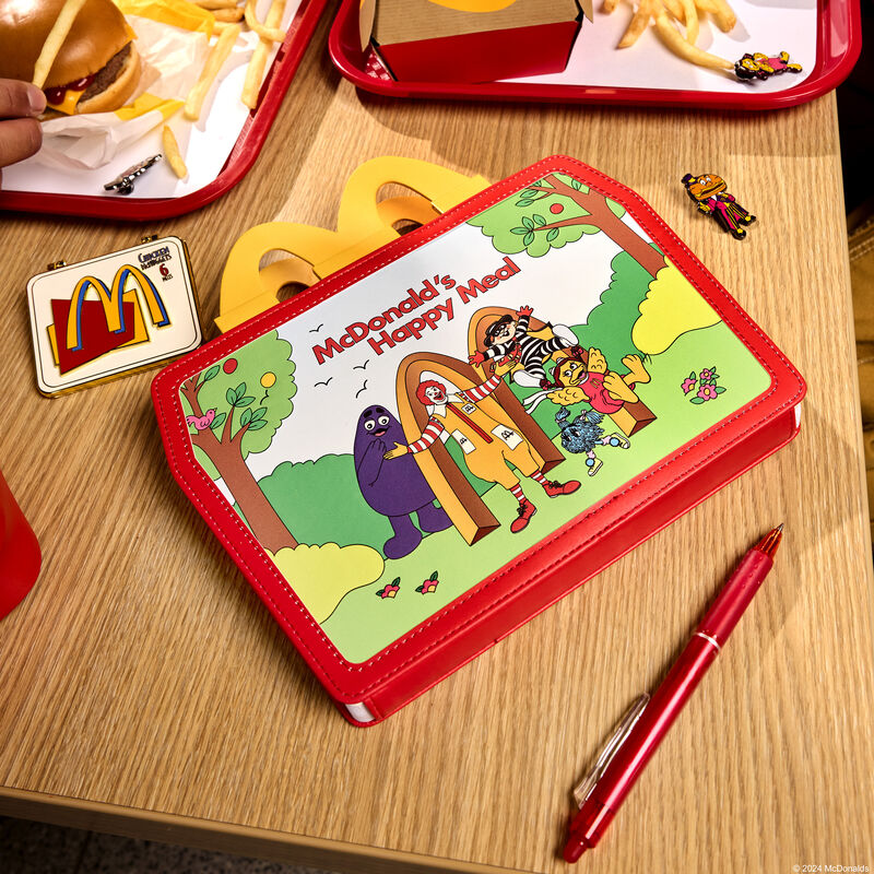 McDonald's Vintage Happy Meal Lunchbox Stationery Journal