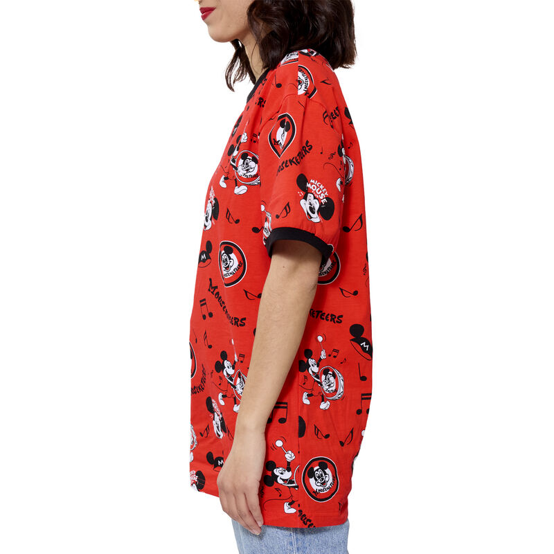 Disney100 Mouseketeers All-Over Print Unisex Ringer Tee