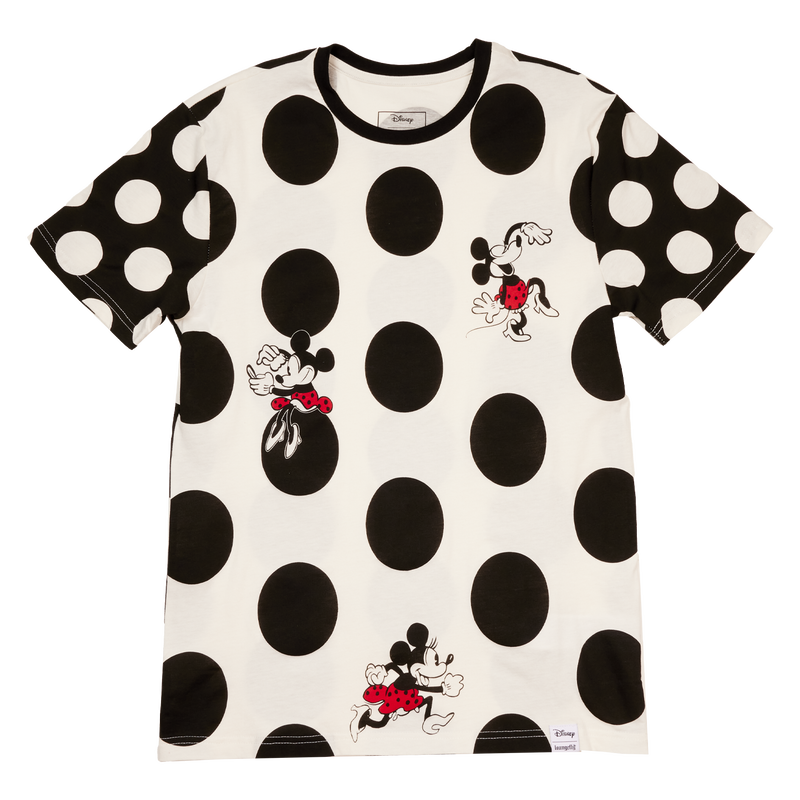 Minnie Mouse Rocks the Dots Classic All-Over Print Unisex Tee