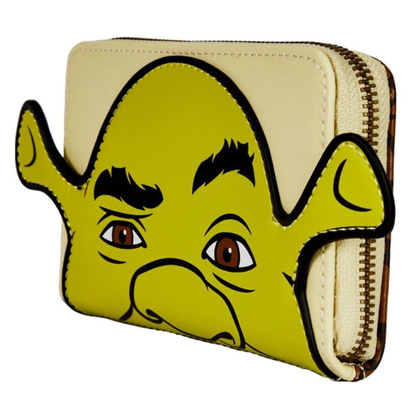 Shrek Cosplay Zip Around Wallet