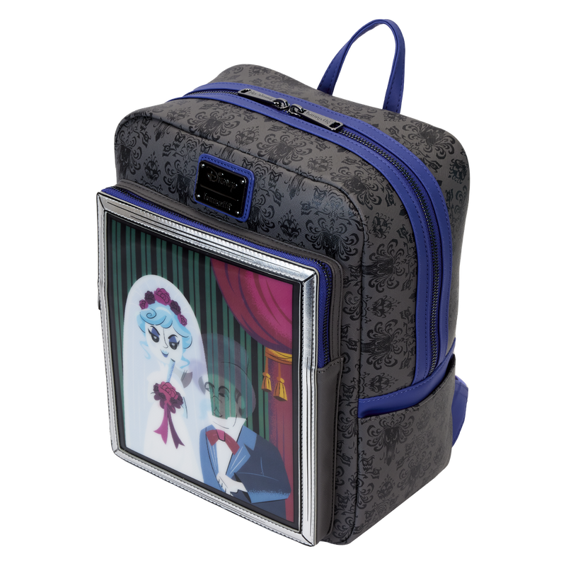 Haunted Mansion The Black Widow Bride Portrait Lenticular Mini Backpack