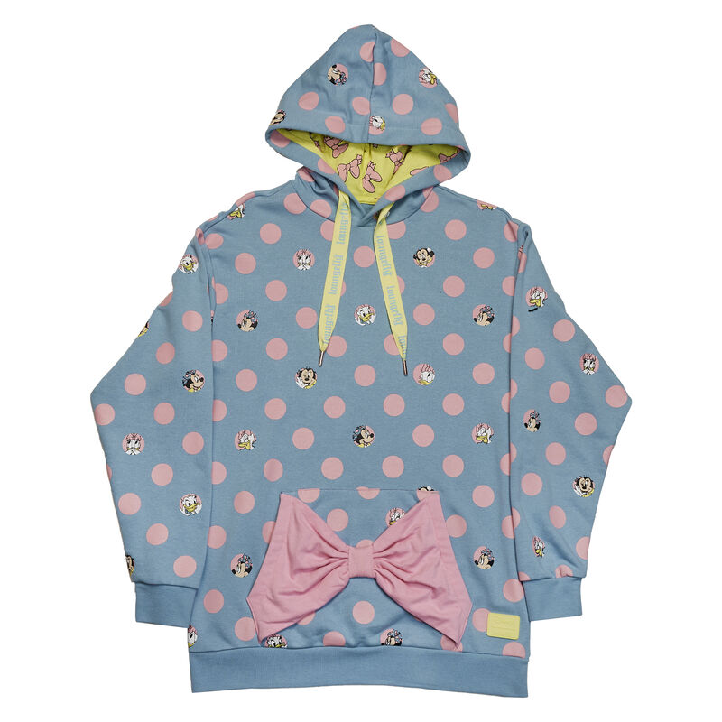 Minnie Mouse Pastel Polka Dot Unisex Hoodie