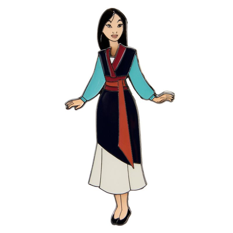 Mulan Paper Doll Magnetic Pin Set