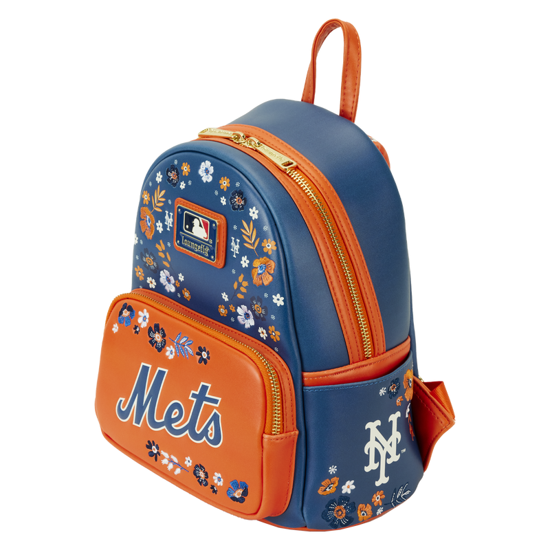 MLB New York Mets Floral Mini Backpack