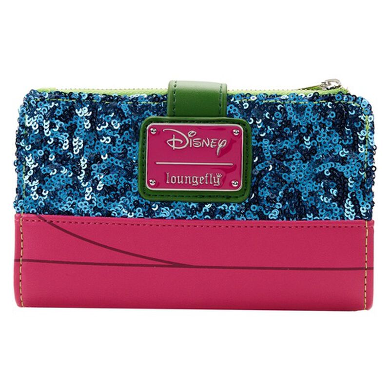 Exclusive - Mulan Sequin Flap Wallet