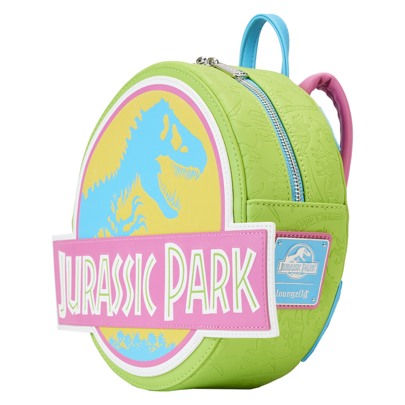 SDCC Limited Edition Jurassic Park 30th Anniversary Neon Glow Mini Backpack