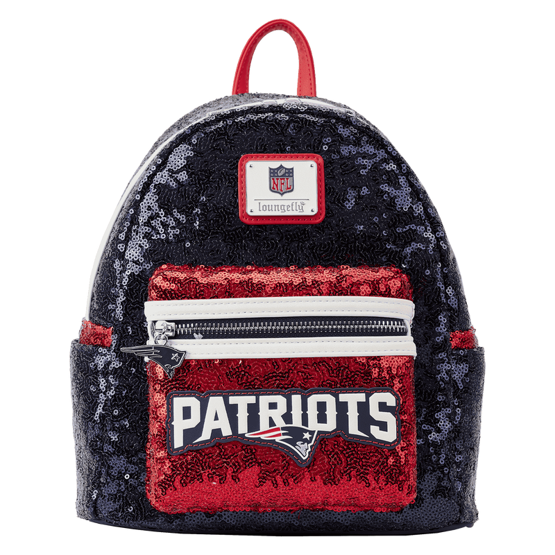 NFL New England Patriots Sequin Mini Backpack