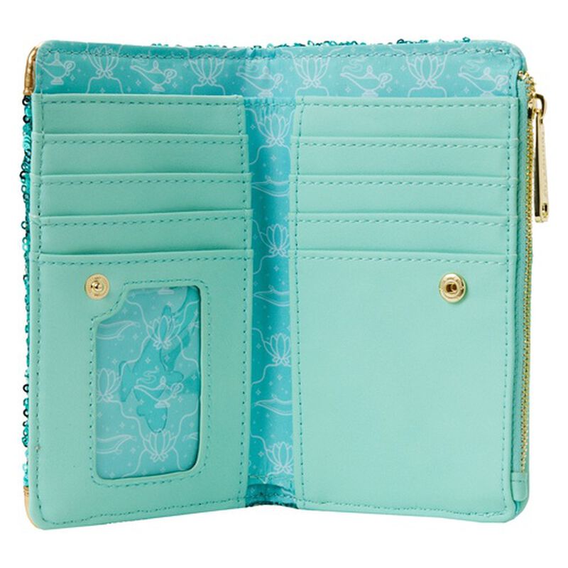 Exclusive - Princess Jasmine Sequin Flap Wallet