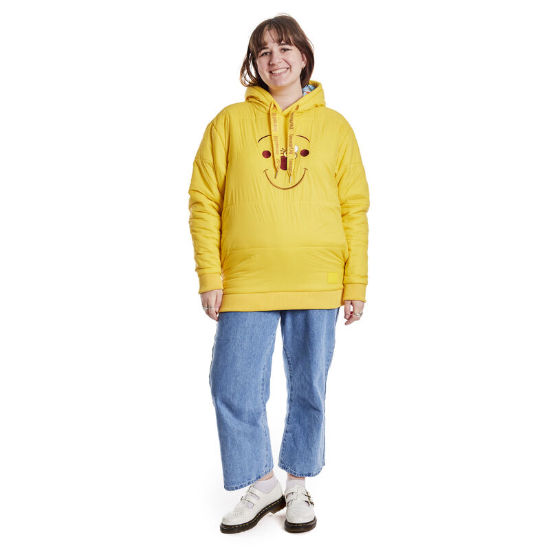 Winnie the Pooh Rainy Day Cosplay Puffer Unisex Hoodie