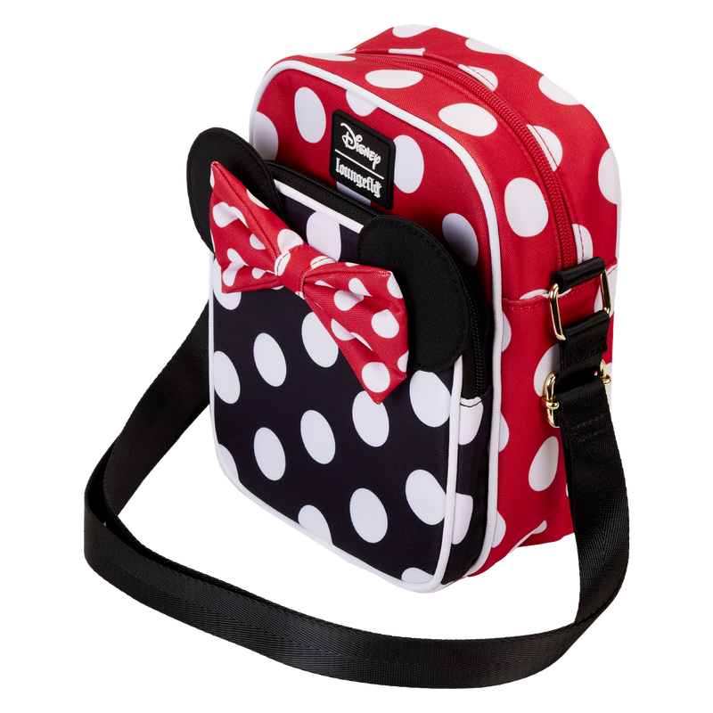Minnie Mouse Rocks the Dots Classic Nylon Passport Crossbody Bag