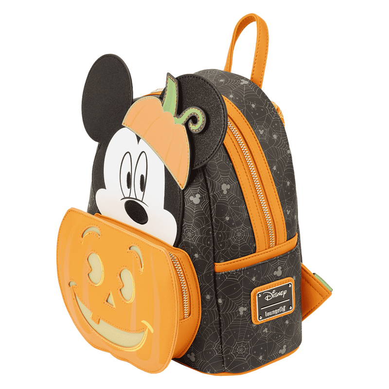 Mickey Mouse Pumpkin Light Up Mini Backpack