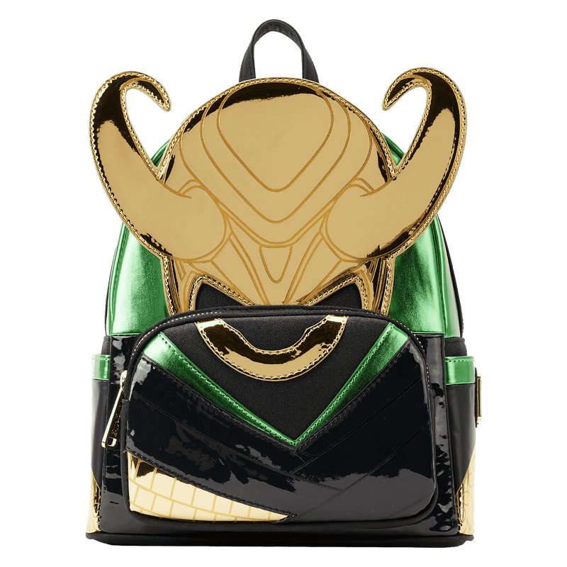 Marvel Metallic Loki Cosplay Mini Backpack