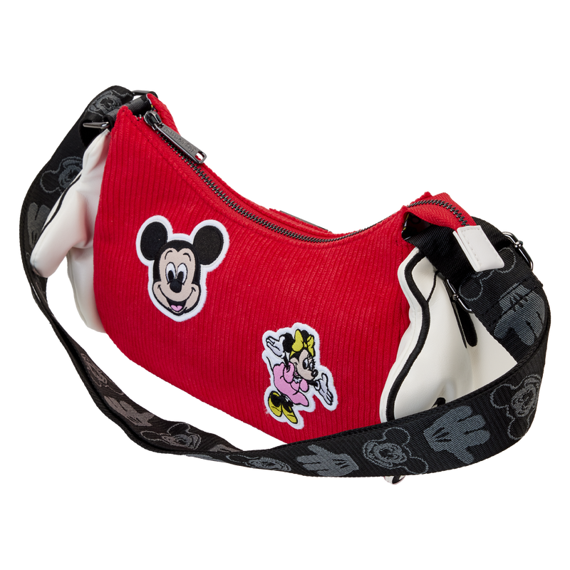 Disney100 Mickey x26 Minnie Classic Gloves Crossbody Bag