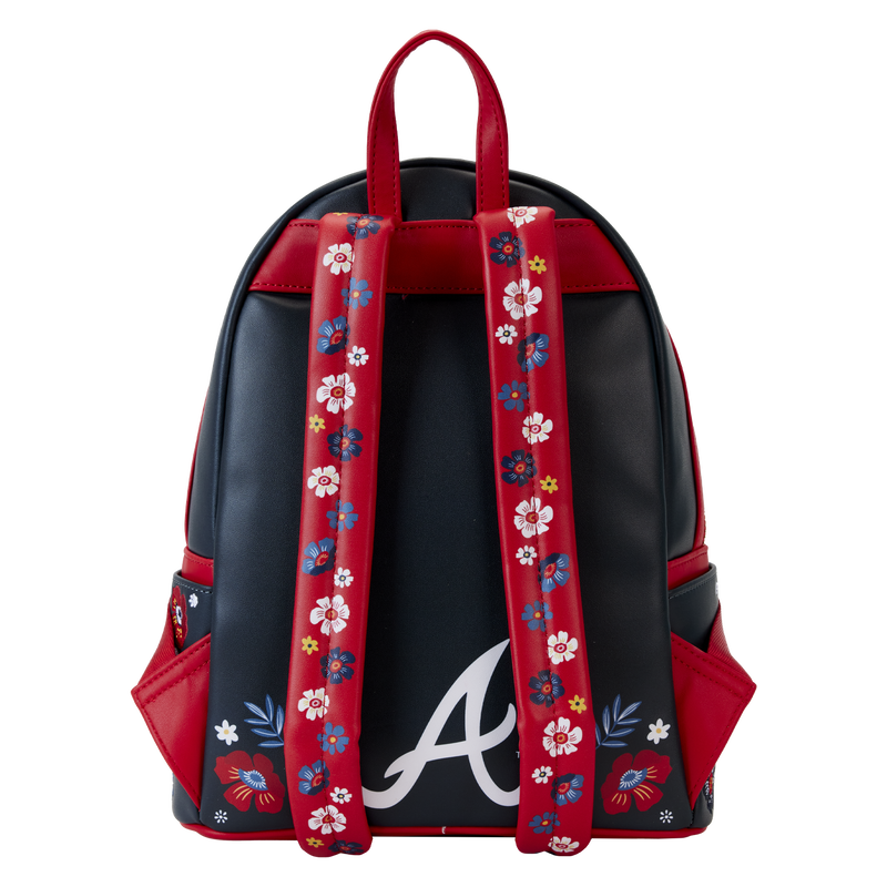 MLB Atlanta Braves Floral Mini Backpack