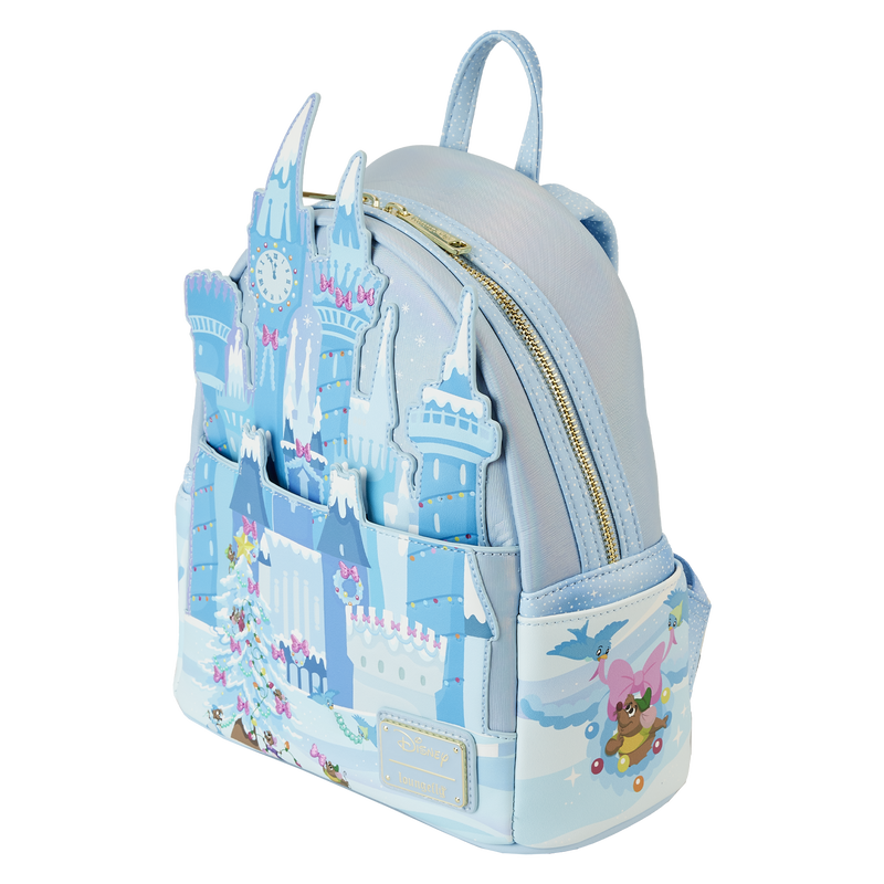 Cinderella Exclusive Holiday Castle Light Up Mini Backpack