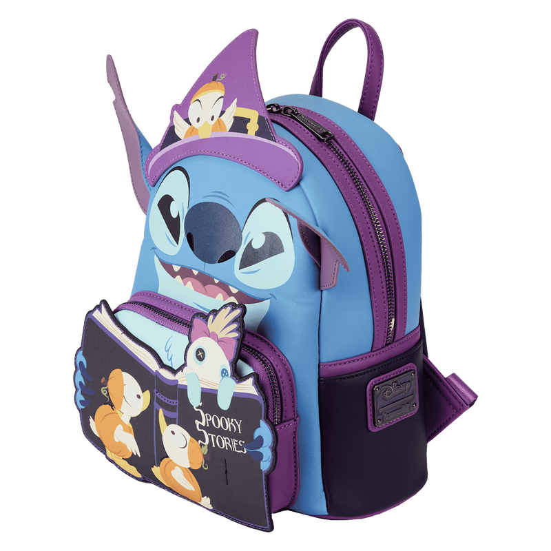 Stitch Exclusive Spooky Stories Halloween Glow Mini Backpack