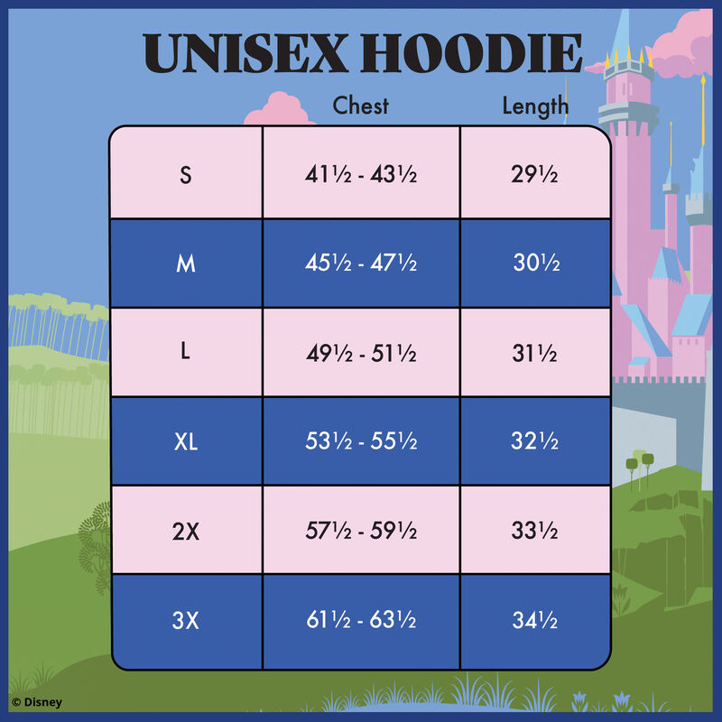 Sleeping Beauty Castle Three Good Fairies Unisex Hoodie