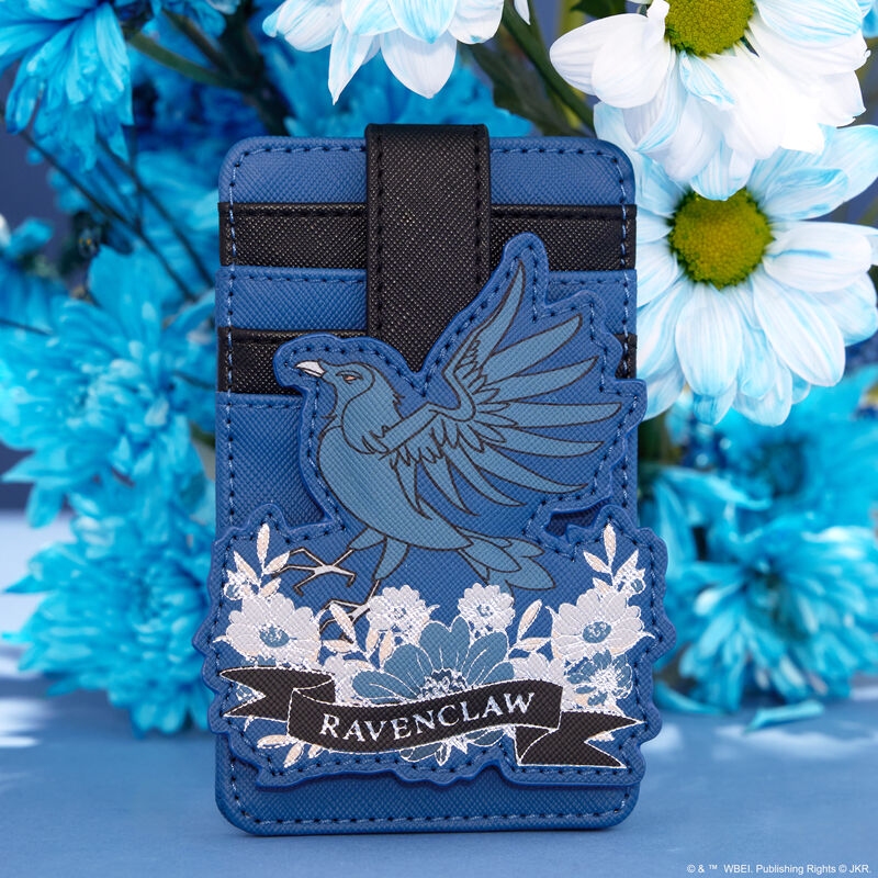 Harry Potter Ravenclaw House Floral Tattoo Card Holder