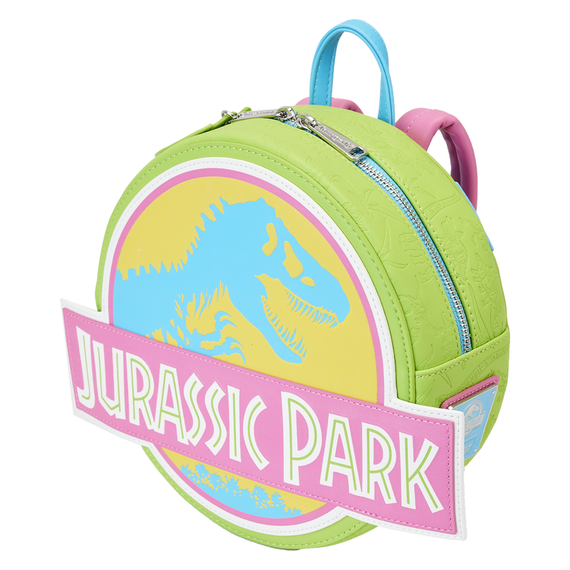 SDCC Limited Edition Jurassic Park 30th Anniversary Neon Glow Mini Backpack