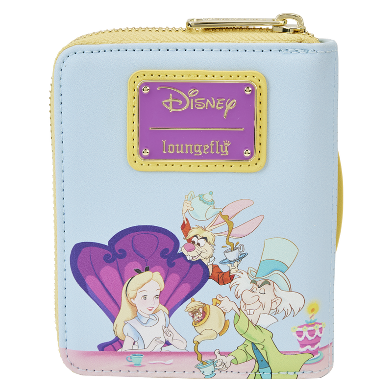 Alice in Wonderland Cameo Zip Around Wallet