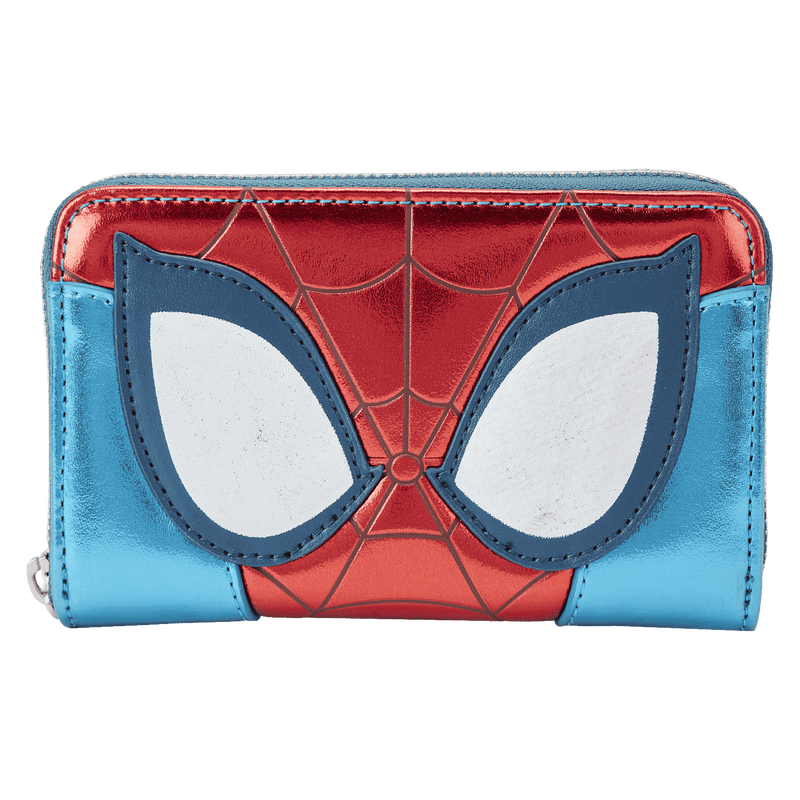 Marvel Metallic Spider-Man Zip Around Wallet