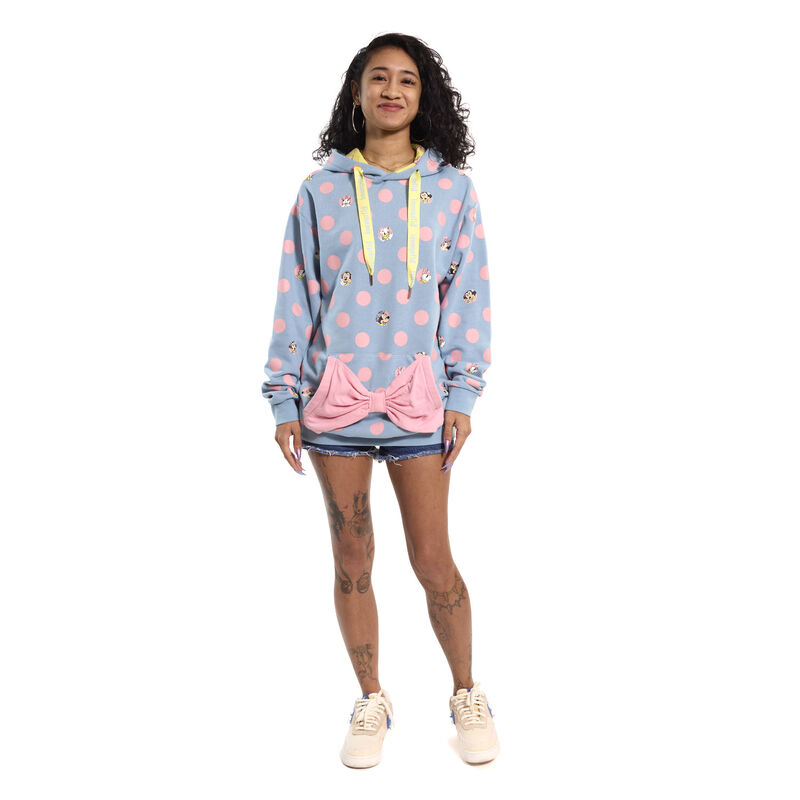 Minnie Mouse Pastel Polka Dot Unisex Hoodie