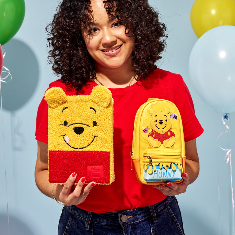 Winnie the Pooh Cosplay Plush Refillable Stationery Journal