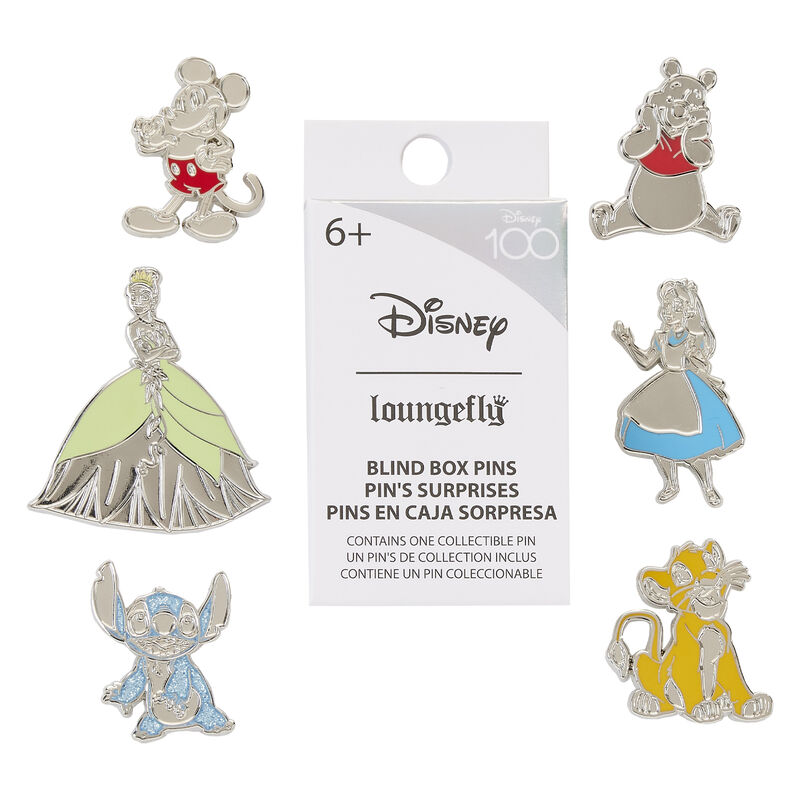 Disney100 Platinum Character Mystery Box Pin