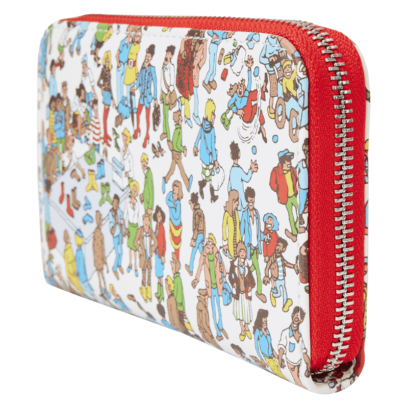 Where’s Waldo All-Over Print Zip Around Wallet