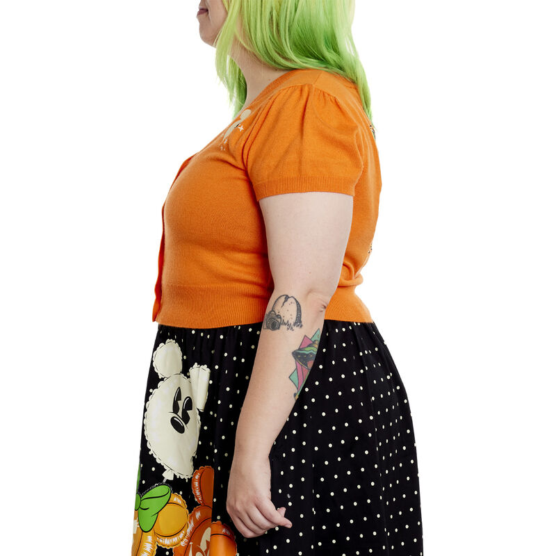 Stitch Shoppe Minnie Mouse Pumpkin Balloon Domonique Cardigan
