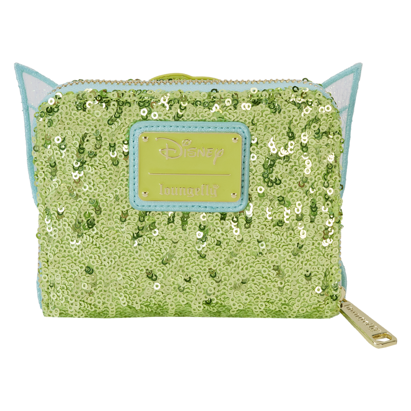 Peter Pan Tinker Bell Exclusive Sequin Cosplay Zip Around Wallet
