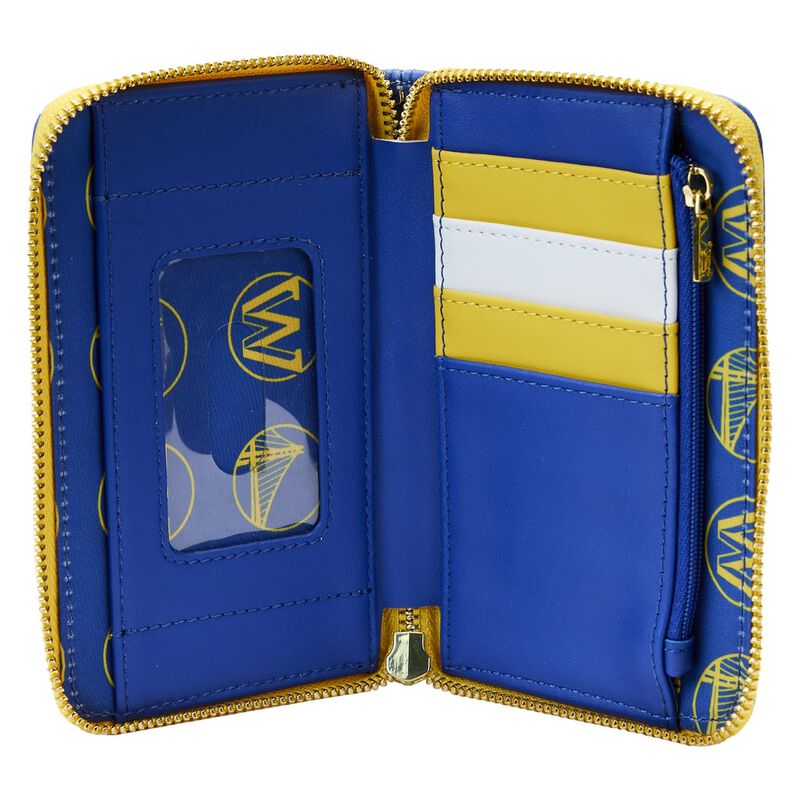 NBA Golden State Warriors  Patch Icons Zip Around Wallet