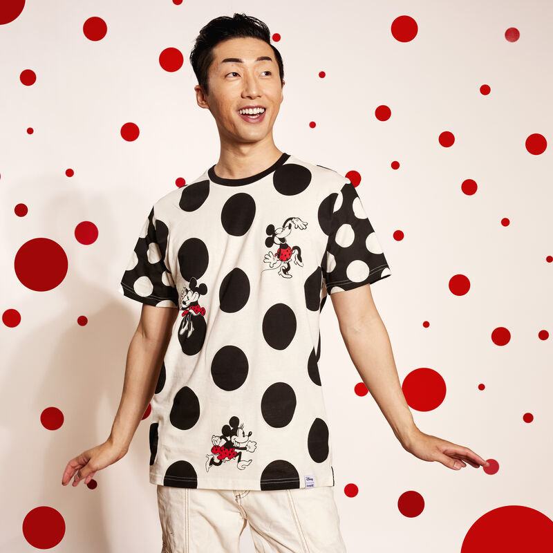 Minnie Mouse Rocks the Dots Classic All-Over Print Unisex Tee