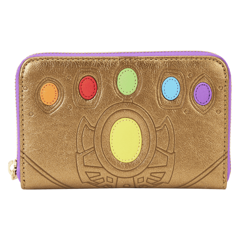 Marvel Metallic Thanos Gauntlet Zip Around Wallet